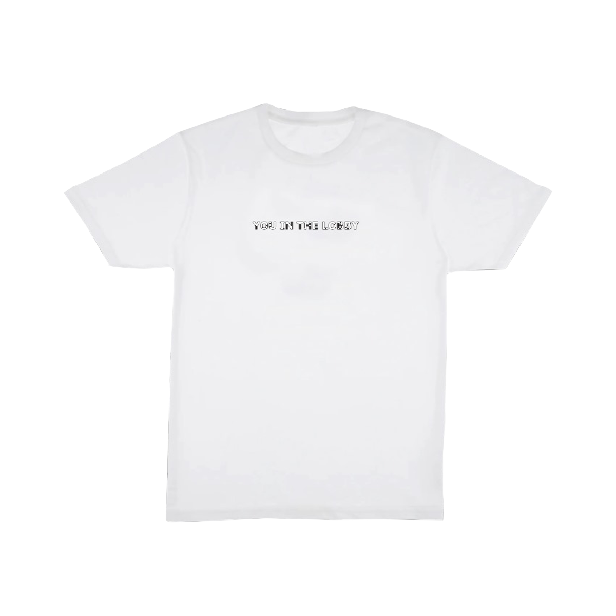 Luke Dean - Limited Edition Chaos X Nexup Luke Dean ‘you In The Lobby’ White T-shirt